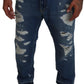 Chic Cropped Denim Jeans
