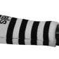 Chic Monochrome Wool Arm Warmers