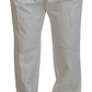 White Cotton Dress Formal Men Pants