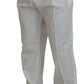 White Cotton Dress Formal Men Pants