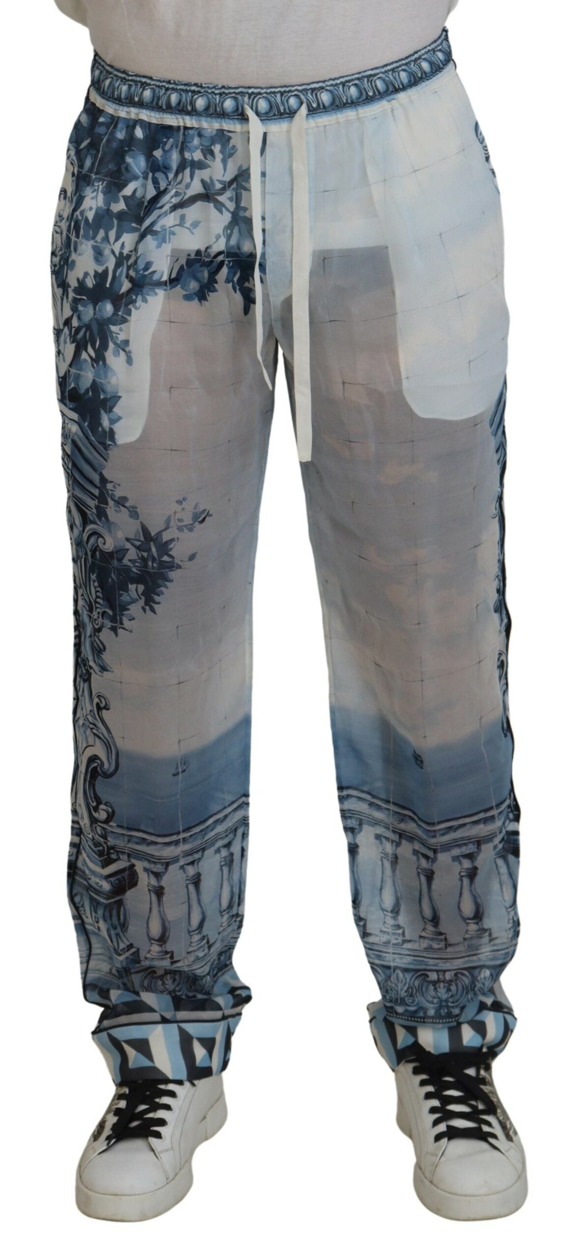 Elegant Multicolor Straight Pants