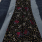 High-Waist Multicolor Wide-Cut Jeans