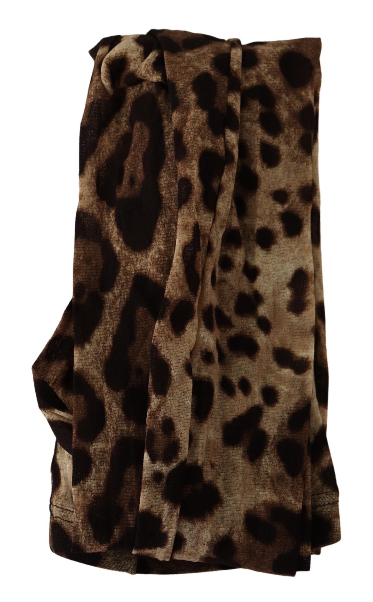 Elegant Leopard Print Nylon Tights