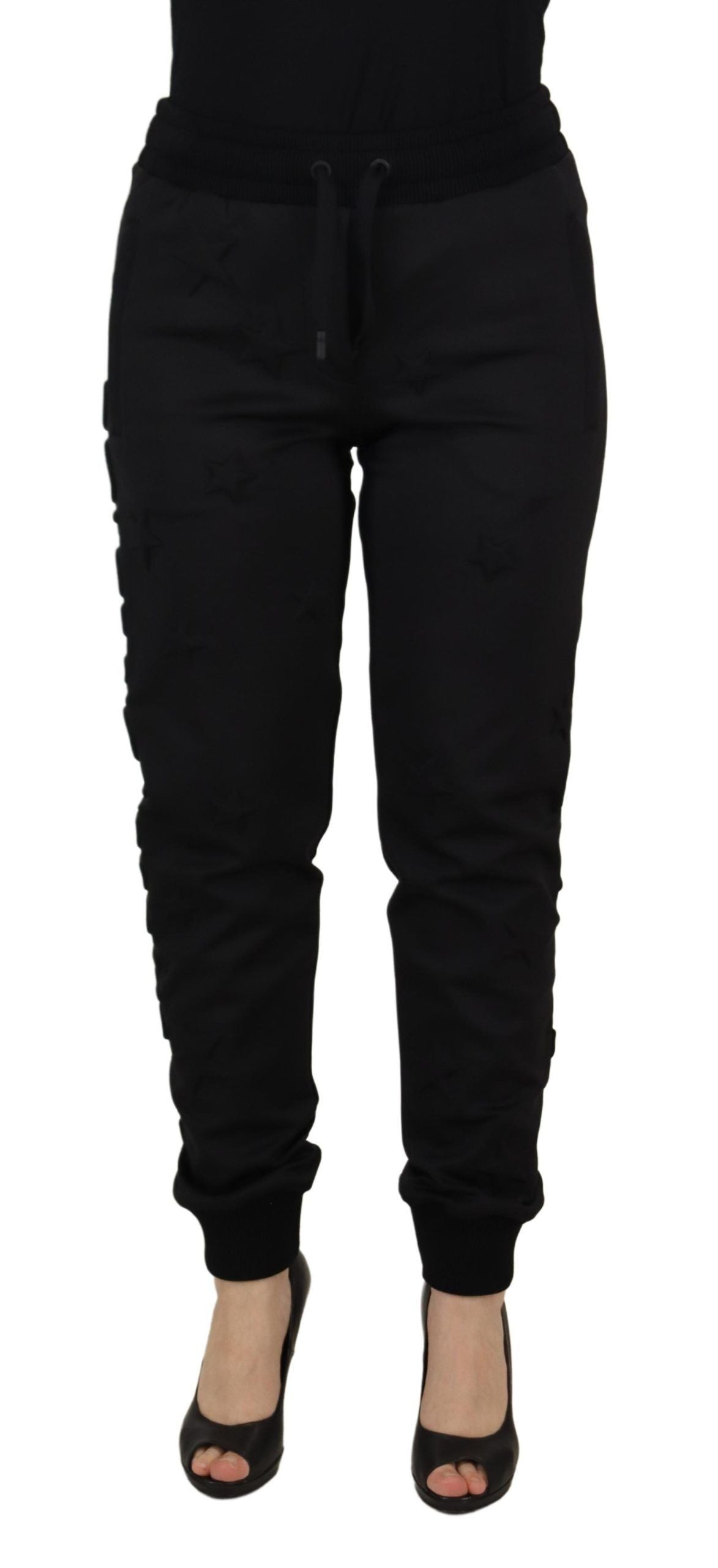 Elegant Tapered Lace-Up Mid Waist Pants