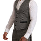 Elegant Martini Black Check Three-Piece Suit