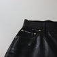 Chic High Waist Skinny Black Pants