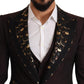 Elegant Purple Slim Fit 3-Piece Suit