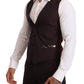 Elegant Purple Slim Fit 3-Piece Suit