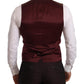 Elegant Purple Slim Fit 3-Piece Suit