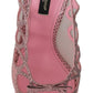 Elegant Pink Slingback Sandals