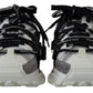 Elegance Meets Edge: Black & White Leather Sneakers
