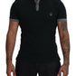 Elegant Green Cotton Polo T-Shirt