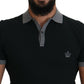 Elegant Green Cotton Polo T-Shirt