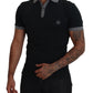 Elegant Green Cotton Polo T-Shirt