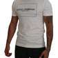 Elegant Off-White Crew Neck Tee