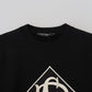 Authentic Italian Black Cotton Sweater