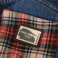 Chic Patchwork Cargo Denim Jeans