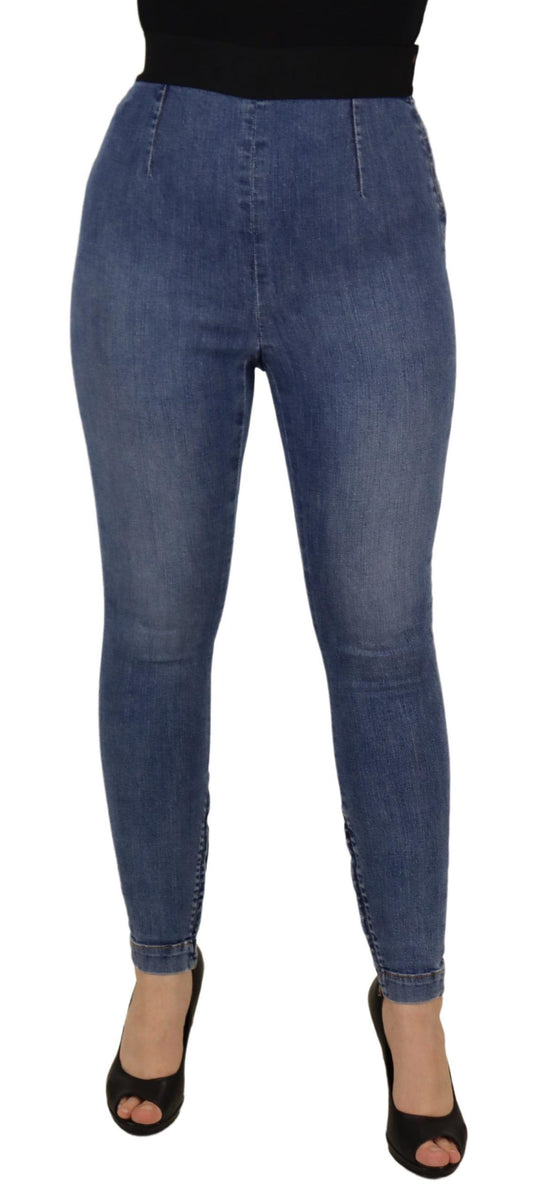 High Waist Skinny Denim The latest in style, these skinny jeans take it up a notch with a flattering high waist. Made of 98% cotton and 2% elastane, they offer a snug yet comfortable stretch fit. Country of origin: IT, you'll be donning a piece of fashion