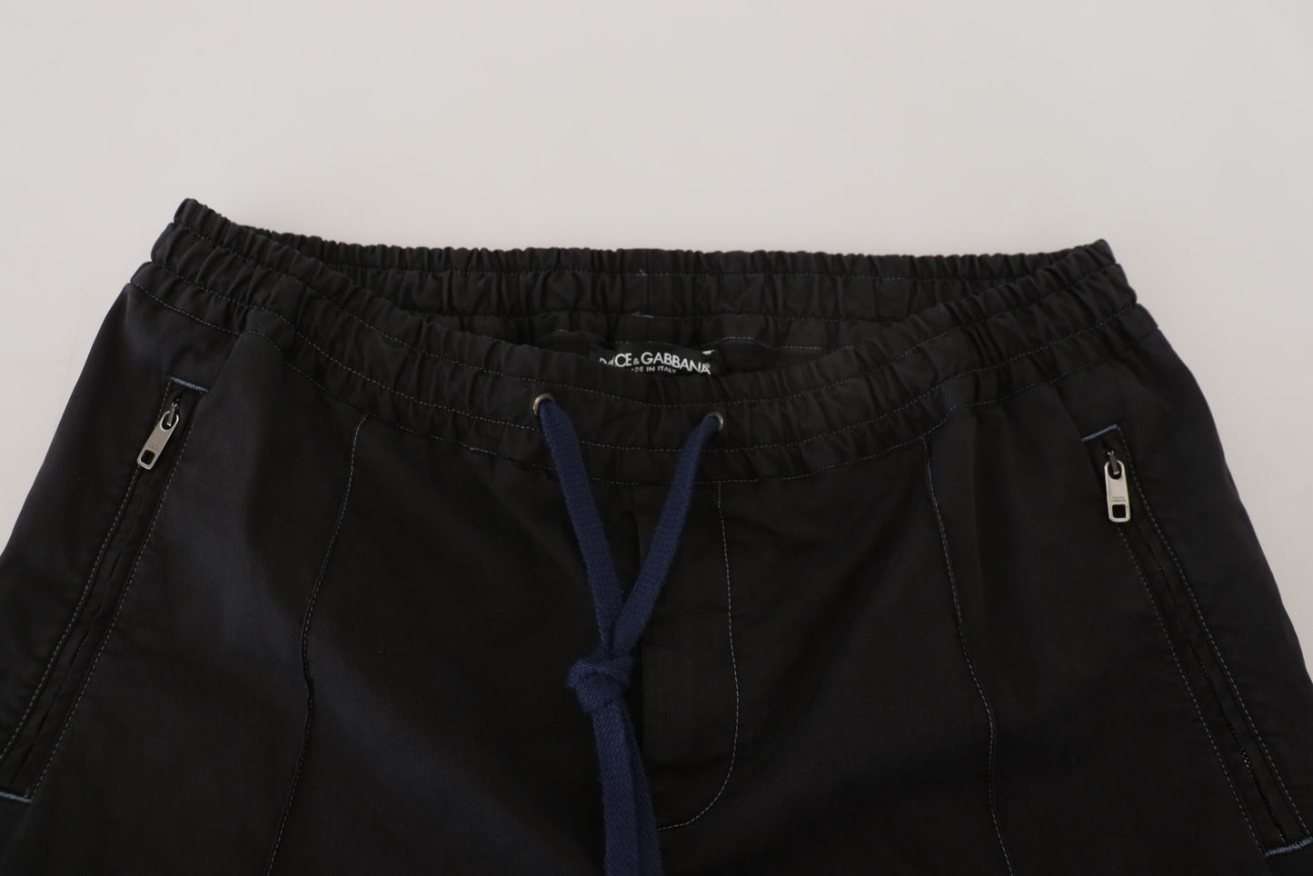 Elegant Tapered Black Trousers