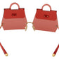 Chic Red Hand-Bag Frame Sunglasses