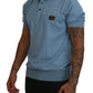 Regal Crown Polo Tee in Blue