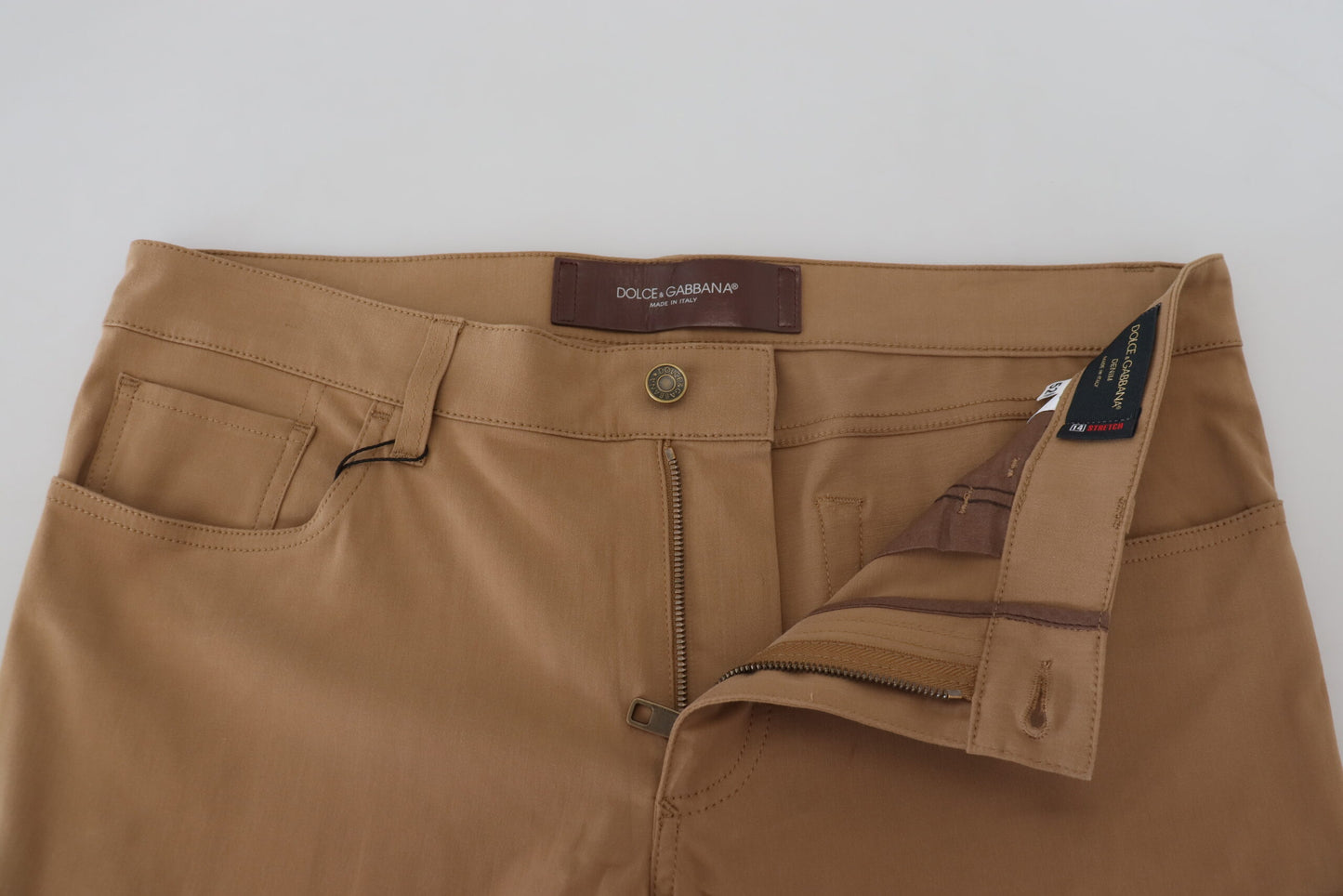 Tapered Brown Denim Treasure