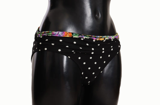 Chic Polka Dot Bikini Bottom - Poolside Glamour