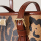 Elegant Leopard Bucket Tote Bag