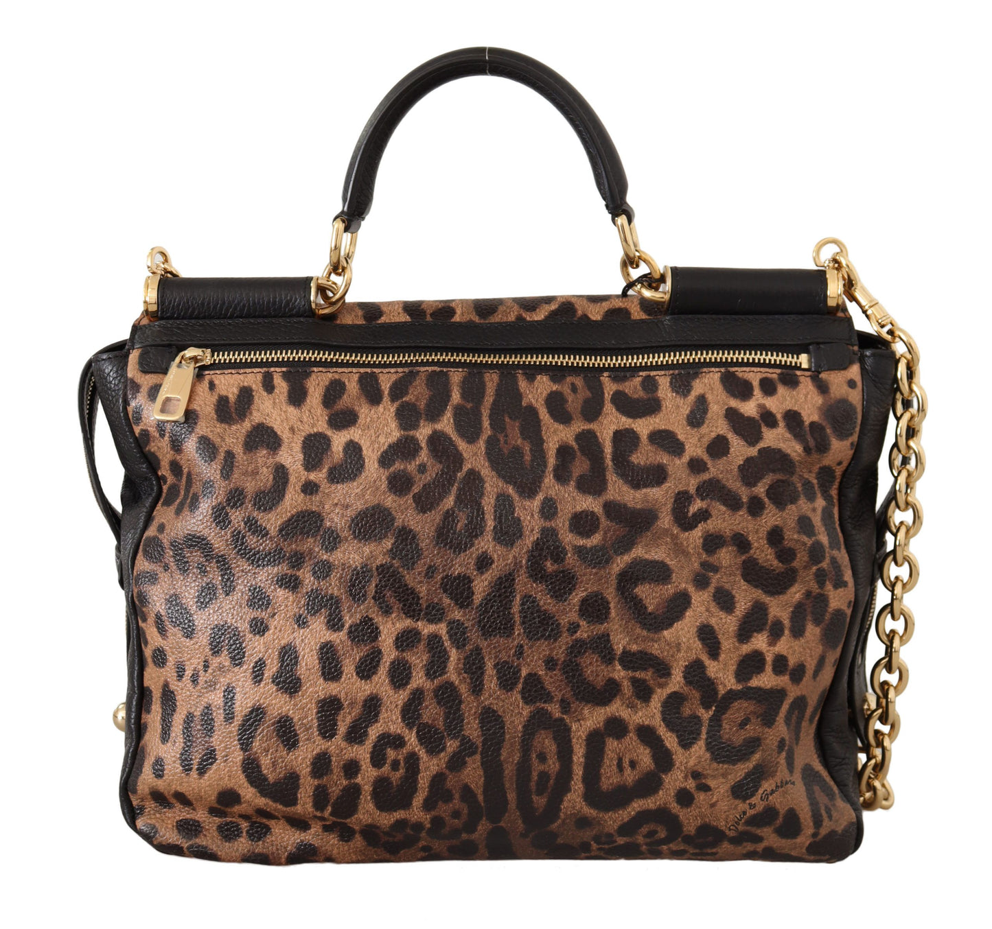 Elegant Leopard Sicily Shoulder Bag