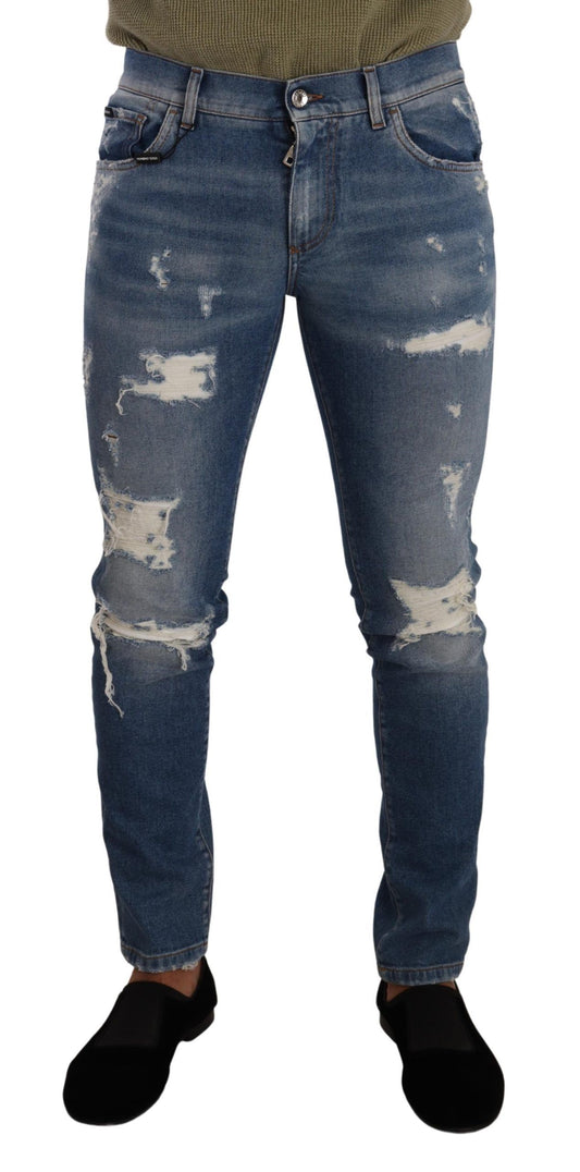 Elegant Slim Fit Skinny Denim Jeans