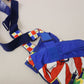 Multicolor High Waist Snow Pants