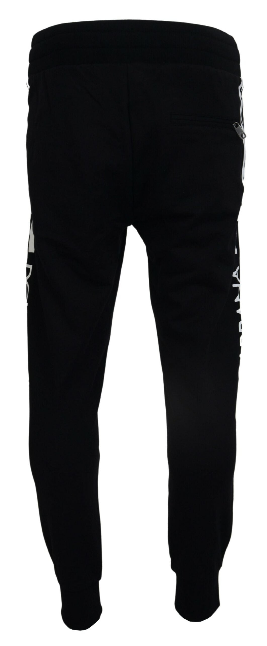 Elegant Black and White Sweatpants