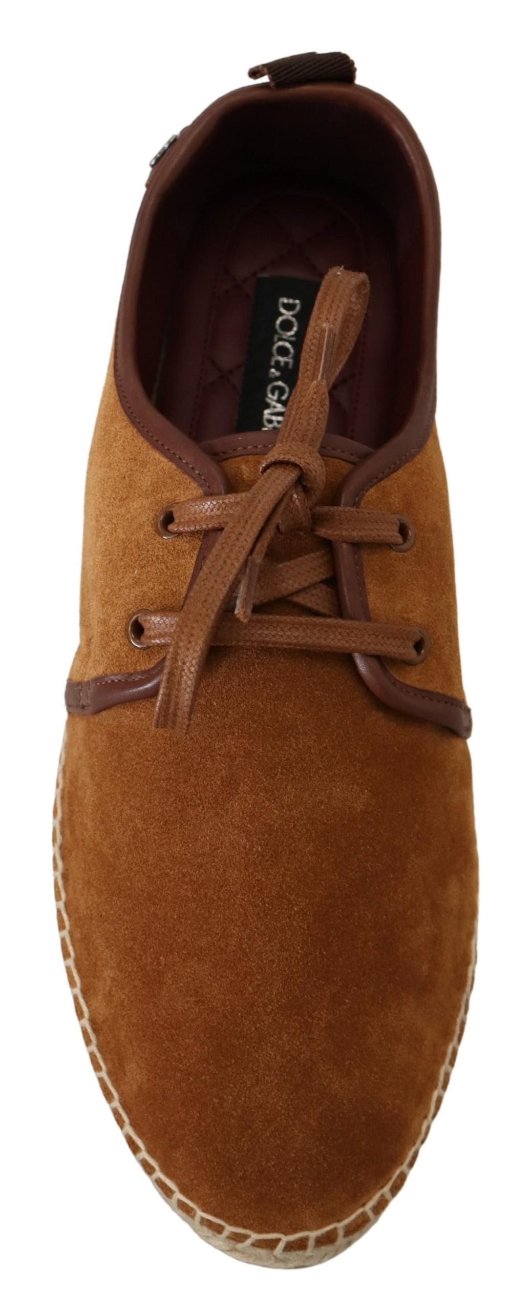 Elegant Brown Leather Casual Sneakers