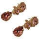 Elegant Baroque Crystal Drop Earrings