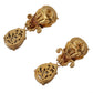 Elegant Baroque Crystal Drop Earrings