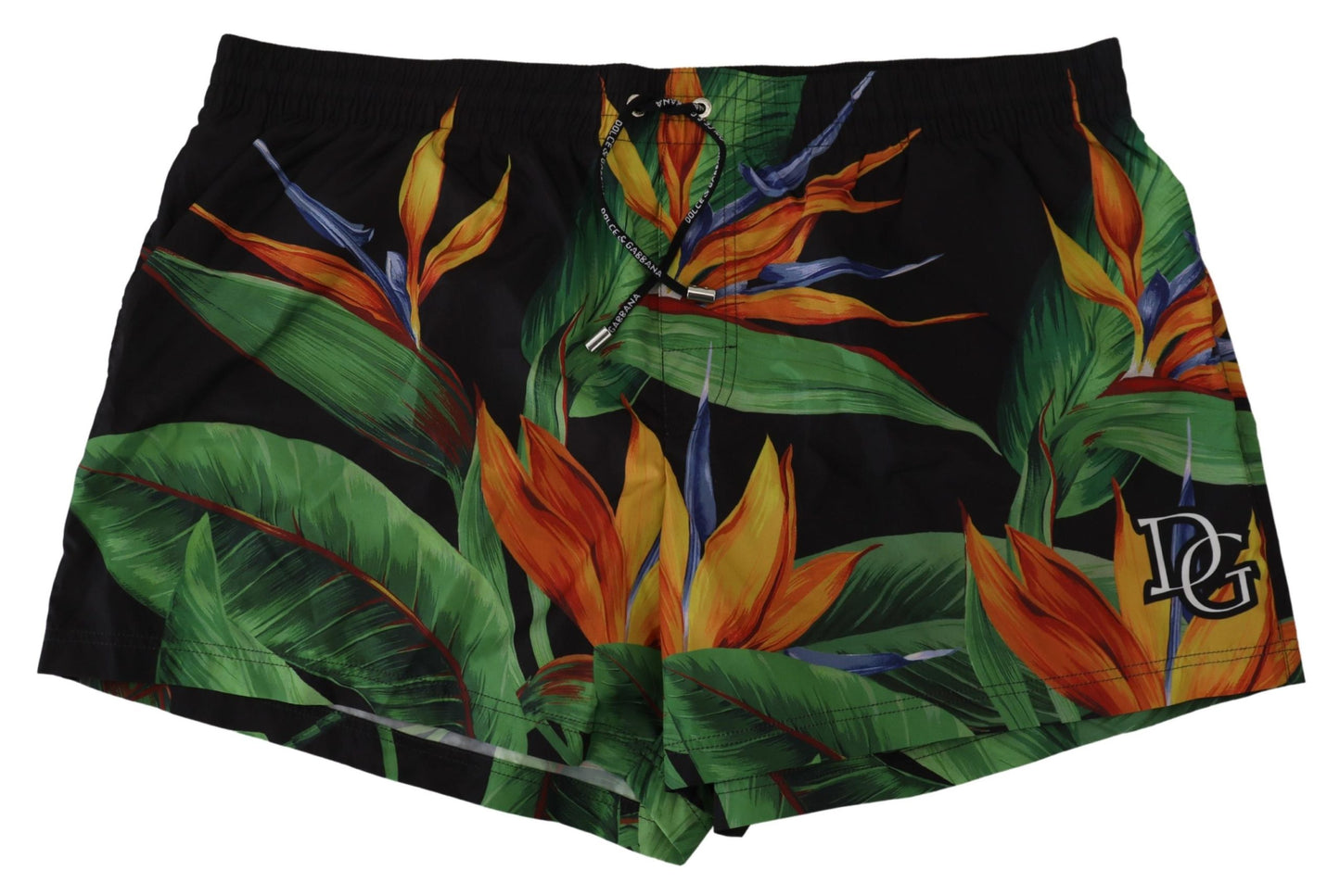 Multicolor Beachwear Swim Trunks