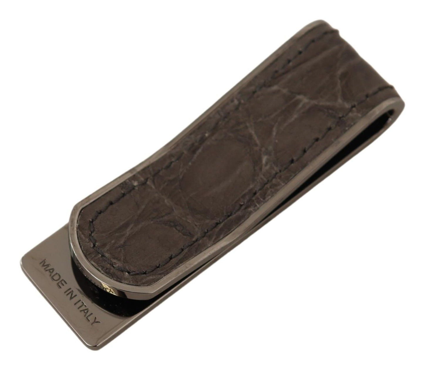 Elegant Leather Money Bar Clip