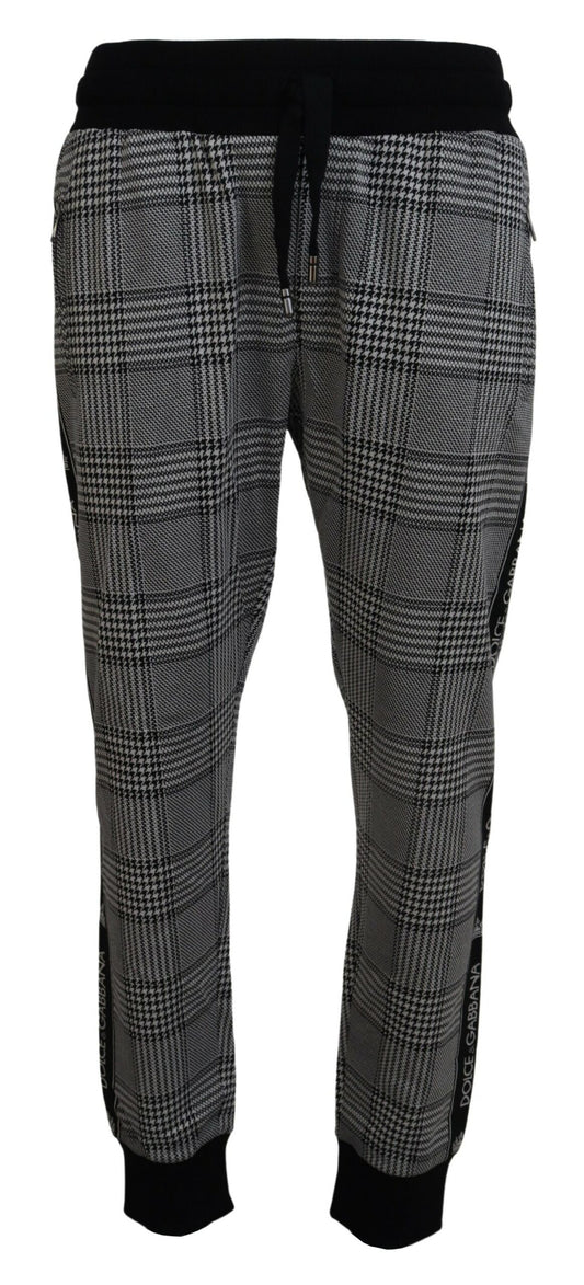 Elegant Plaid Jogger Pants for Sophisticated Comfort