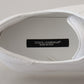 Italian Leather White Low-Top Sneakers