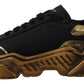 Daymaster Casual Sneakers in Black and Gold