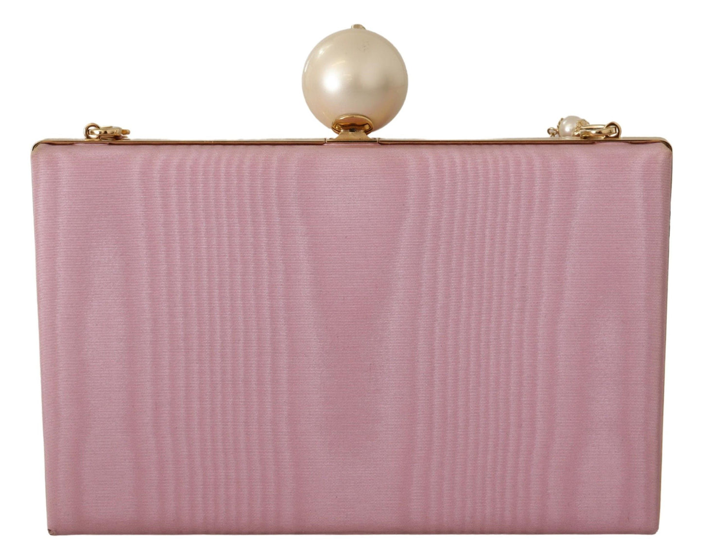 Chic Pink Silk Crossbody Evening Bag