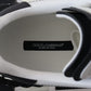 Super King Leather Sneakers - White & Black