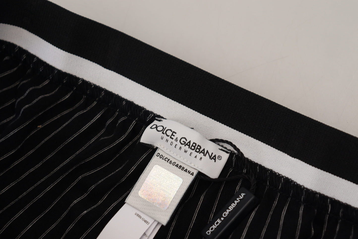 Chic Striped Cotton Briefs - Black & White Comfort