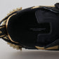 Elegant Black and Gold NS1 Sneakers