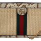 Elegant Beige Snake Leather Shoulder Bag