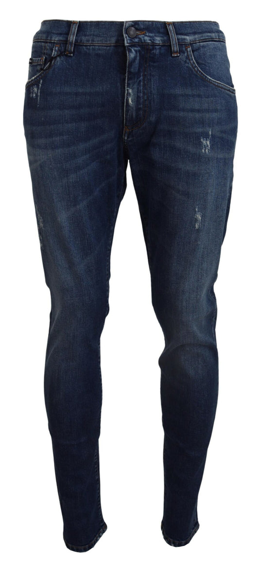 Chic Slim Fit Italian Denim Jeans