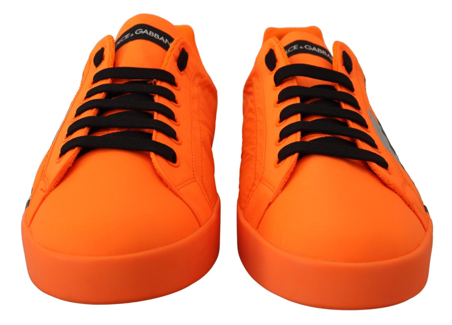Elegant Orange Casual Sneakers