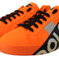 Elegant Orange Casual Sneakers