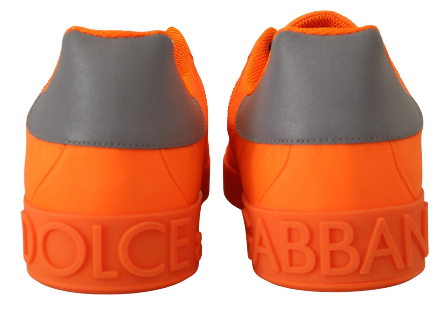 Elegant Orange Casual Sneakers