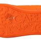 Elegant Orange Casual Sneakers